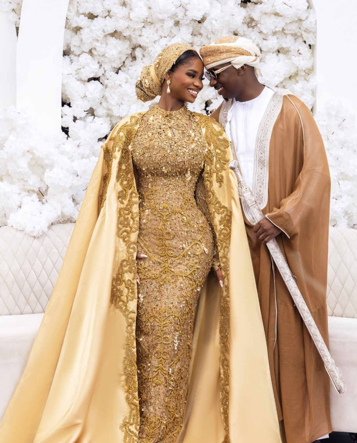 13 African Wedding Outfit Ideas from Priscilla Ojo’s Big Day 