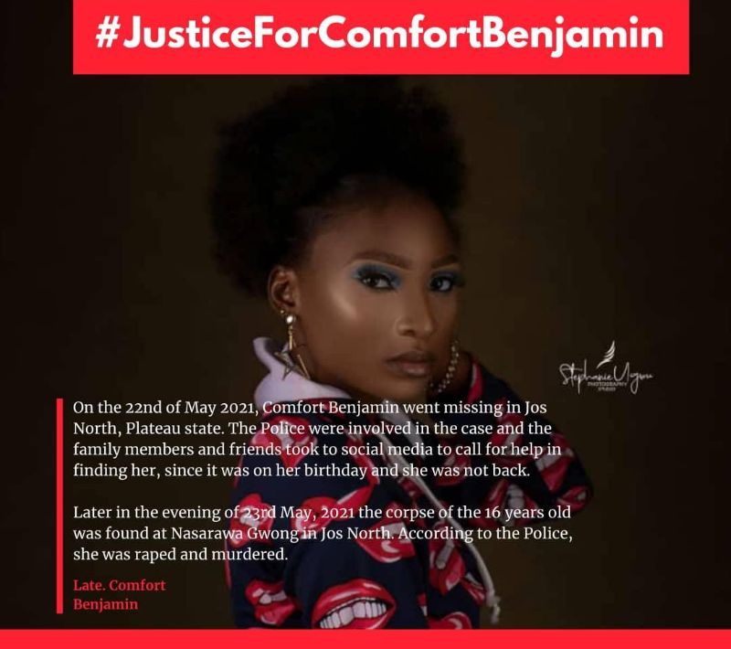 news, #justiceforcomfortbenjamin, nigeria news, trending,