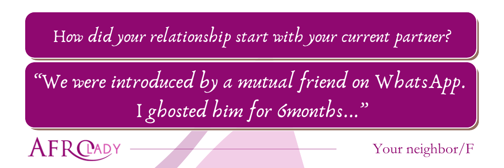 love, relationships, afrogist, romance, relationship, discuss, how other people's relationship started, how do you start a relationship?