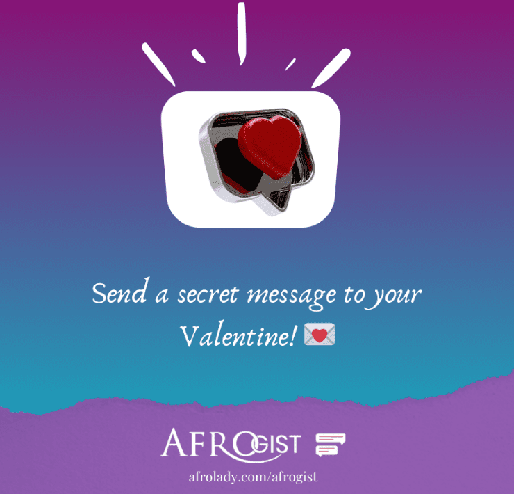 19 Anonymous Romantic Valentine Messages Shared on Afrolady