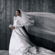 Temi Otedola Wedding Dresses to Mr Eazi