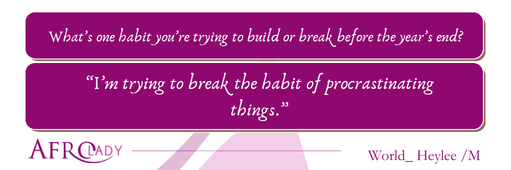 18 People Share Habits They’re Trying to Build or Break Before the Year Ends