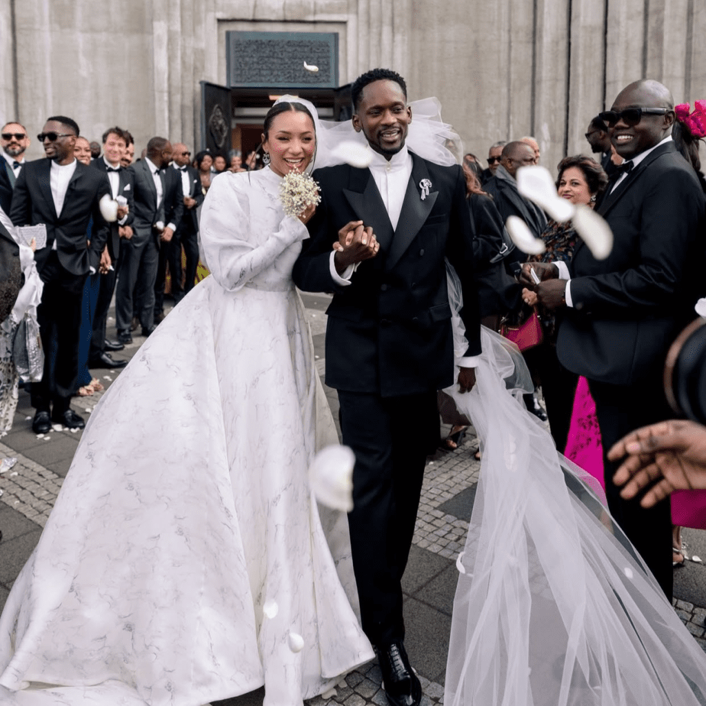 Temi Otedola's bridal gowns