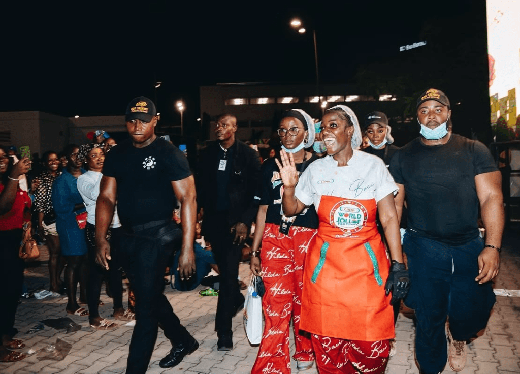 Hilda Baci Sets Guinness World Record with Largest Pot of Jollof Rice in Lagos