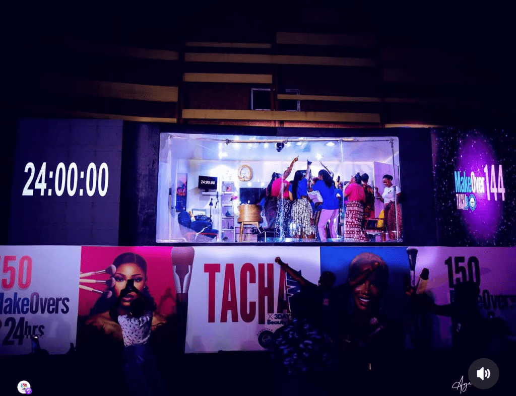 Tacha Guinness World Record Glow Up