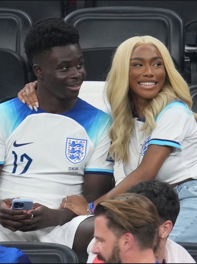 Bukayo Saka Confirms Engagement to Long-Time Partner Tolami Benson