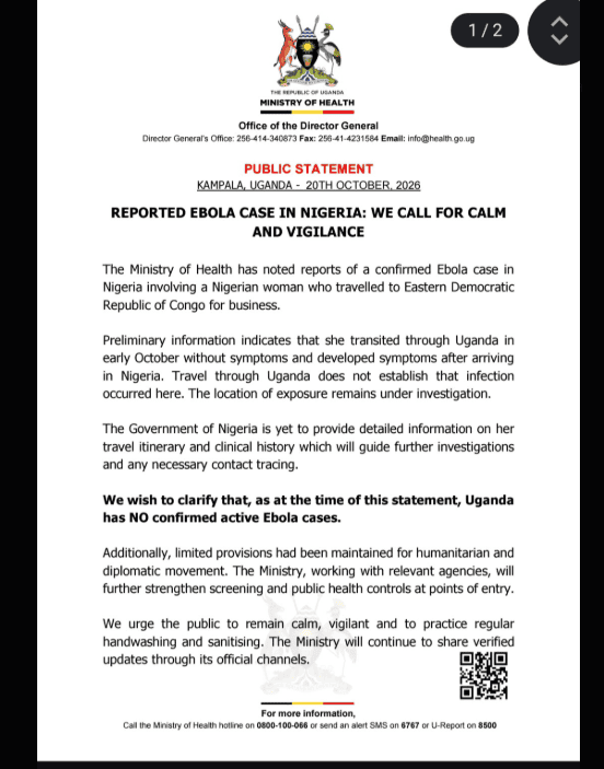 Ebola Outbreak in Abuja, Nigeria: Latest News, Symptoms and Prevention